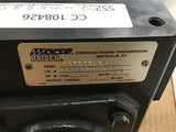 Morse Raider 237Q56H60 Gear Reducer HP @1750 .66HP Rpm Ratio 60:1