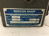 Boston 724-60-G .700 Input HP 60:1 Ratio Right Angle Gear Reducer