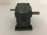 Boston WA309A-400-G Parallel Shaft Gear Reducer 400:1 Ratio .060 Input Hp