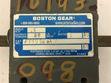 Boston F7105B4H Right Left Angle Gear Reducer 5:1 Ratio .99 Input Hp