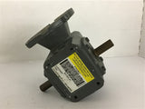 Boston F7105B4H Right Left Angle Gear Reducer 5:1 Ratio .99 Input Hp