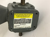 Boston F7105B4H Right Left Angle Gear Reducer 5:1 Ratio .99 Input Hp