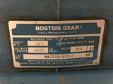 Boston WA721B-300-G 300:1 Ratio Double Reduction Gear Reducer .200 Input Hp