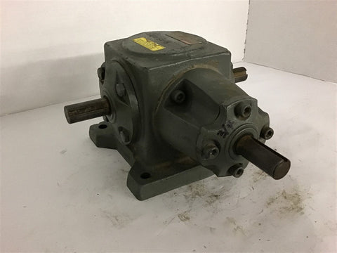 Boston R137-BM1 1:1 Ratio Left Right angle Gear Reducer 9.262 Input HP