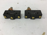 Omron Z-15GQ-B7-K Limit Switch 15 A 125 250 or 480 Volts Lot of 2