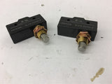 Omron Z-15GQ-B7-K Limit Switch 15 A 125 250 or 480 Volts Lot of 2