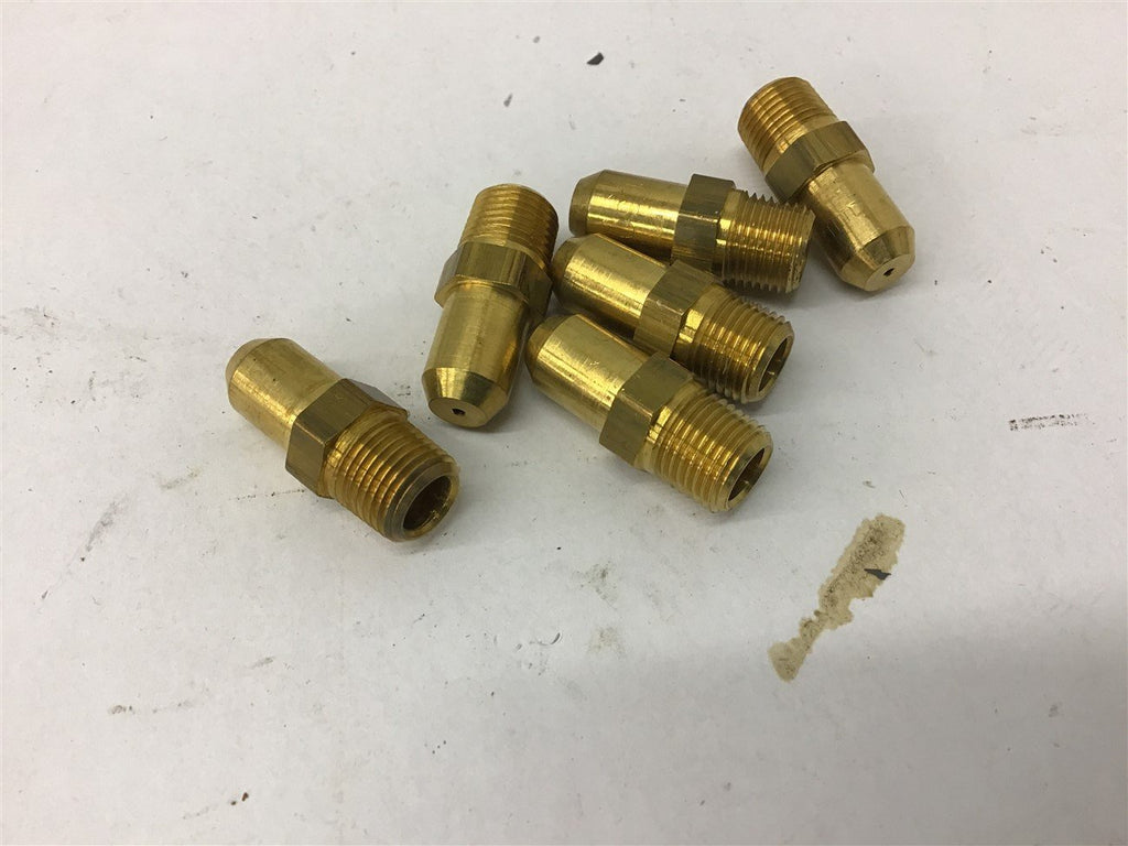 Brass Fittings 1/8" pipex1.30mm Lot of 6