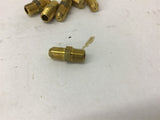 Brass Fittings 1/8" Pipe x 1.20 mm Lot of 6