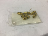 Brass Fittings 1/8" Pipe x 1.25mm Lot of 6