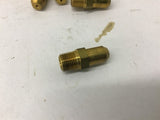 Brass Fittings 1/8" Pipe x 1.40 mm Lot of 6