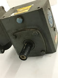 Boston Gear F71515B5H 15:1 Ratio Right / Left angle Gear Reducer .730 HP