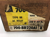 Allen-Bradley 700-BR220A1 120 Volt 60 HZ Relay