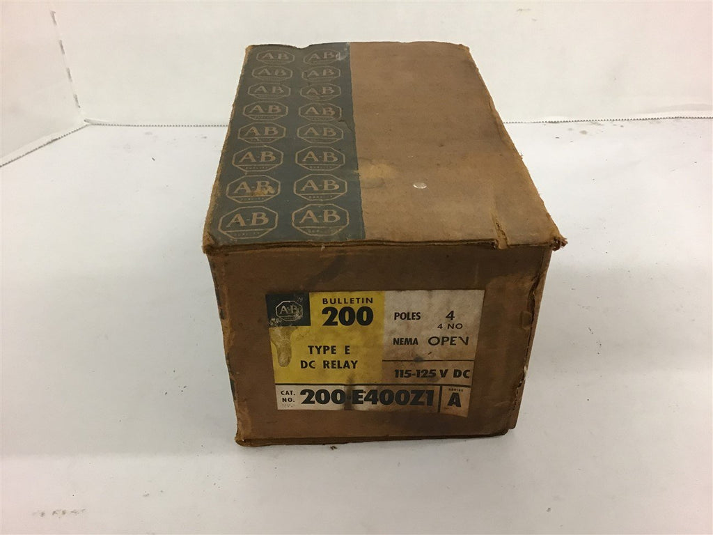 Allen-Bradley 200-E400Z1 Type E DC Relay