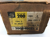 Allen-Bradley 200-E400Z1 Type E DC Relay