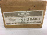 Dayton 2E403 Hydraulic Lone Voltage Thermostat SPST