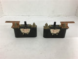 Overload Relay Convertible Type 600 Volts Lot of 2