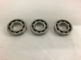 6207 Bearing Lot of 3