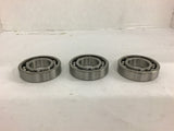 6207 Bearing Lot of 3