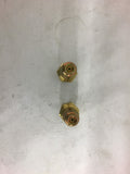 Check Valve 3/8'' Ferrell and 1/2'' Pipe and 1/8'' Female Pipe Lot of 2