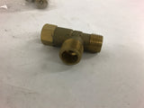 Brass Valve 3/8'' Pipe X 3/8'' Ferrell Lot of 5