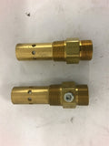 Brass Check Valve 3/4'' Ferrell X 3/4''Pipe Lot of 2