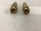 Brass Check Valve 3/4'' Ferrell X 3/4''Pipe Lot of 2