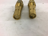 Brass Check Valve 3/4'' Ferrell X 3/4''Pipe Lot of 2