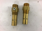 Brass Check Valve 3/4'' Ferrell X 3/4''Pipe Lot of 2