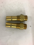 Brass Check Valve 3/4'' Ferrell X 3/4''Pipe Lot of 2