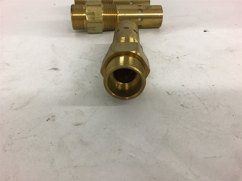 Brass Check Valve 3/4'' Ferrell X 3/4''Pipe Lot of 2 – BME