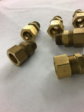 1/2'' Pipe X 3/4'' w/ Ferrell Brass Fitting lot of 7