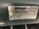 Howard F56-21900-00 1/2 HP AC Motor 230 Volts 1725 Rpm 56 Frame