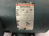 Reliance C48E0877P-JZ 1/4 Hp AC Brake Motor 115/230 Volts 1800 Rpm 48 Fr