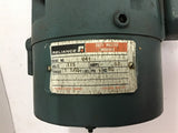 Reliance C48E0877P-JZ 1/4 Hp AC Brake Motor 115/230 Volts 1800 Rpm 48 Fr