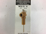 Cash Acme NCLX-5L 3/4" automatic Reseating Pressure-Temperature Relief Valve