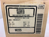 Weg MK46RLAT1 W225 1/4 HP AC Motor 230 Volts 1075 Rpm 48Y Single Phase