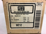 Weg W212 1/6 HP AC Motor 230 Volts 1075/950/800 Rpm 48Y Single Phase