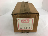 Ajax 1/12-113 1/12 HP AC Motor 115 Volts 113 Rpm single Phase Type P.S.C.