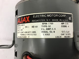 Ajax 48A17O160 1/3 HP AC Motor 1300 Rpm 230 Volts Single Phase