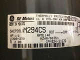 GE 5KCP39LGM294CS 1/2 HP AC Motor 208-230 volts 1140 Rpm Single Phase