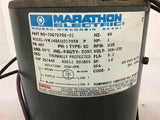 Marathon 70670706-01 1 Hp Air Over Motor 1125 Rpm 208-230 Volts 48Y Single Phase