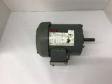 Ajax YVC56T17F381A 1/3 HP AC Motor 208-230/460 volts 1800 Rpm 4P 56 Frame