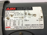 Ajax AT-13 1/3 HP AC Motor 208-230/460 volts 1800 Rpm 56 Frame