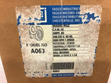 Fasco A063 .60 65 CFM Blower 208-230 Volts 3000 Rpm