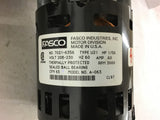 Fasco A063 .60 65 CFM Blower 208-230 Volts 3000 Rpm