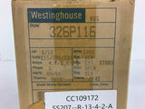 Westinghouse 326P116 1/10 HP AC Motor 115/208/230 volts 1050 Rpm