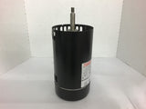 Leland Faraday C48L2DB122A1 Motor 1HP 1PH 3450 RPM FR-48 115/230V ODP Enclosure