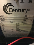 Century K220M2 7 HP AC Motor 208-230 Volts 3470 Rpm single Phase 184TZ Frame