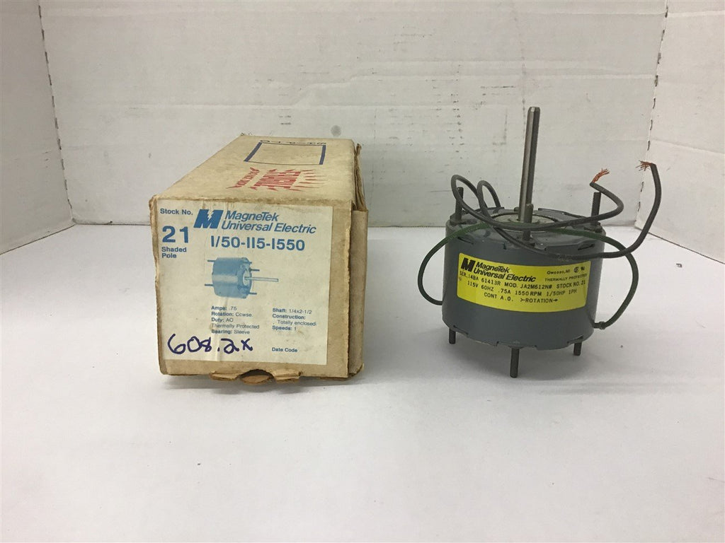 Universal 1/50-115-1550 1/50 HP AC Motor 115 Volts 1550 Rpm