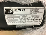 Weg .5036OS1BJPR56C 1/2 HP AC Motor 115/208-230 volt 3600 Rpm 2P 56C frame